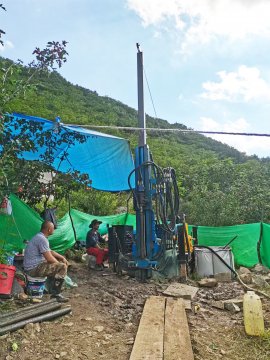 山区矿产普查：HW‑190L 履带勘探钻机野外勘察项目纪实